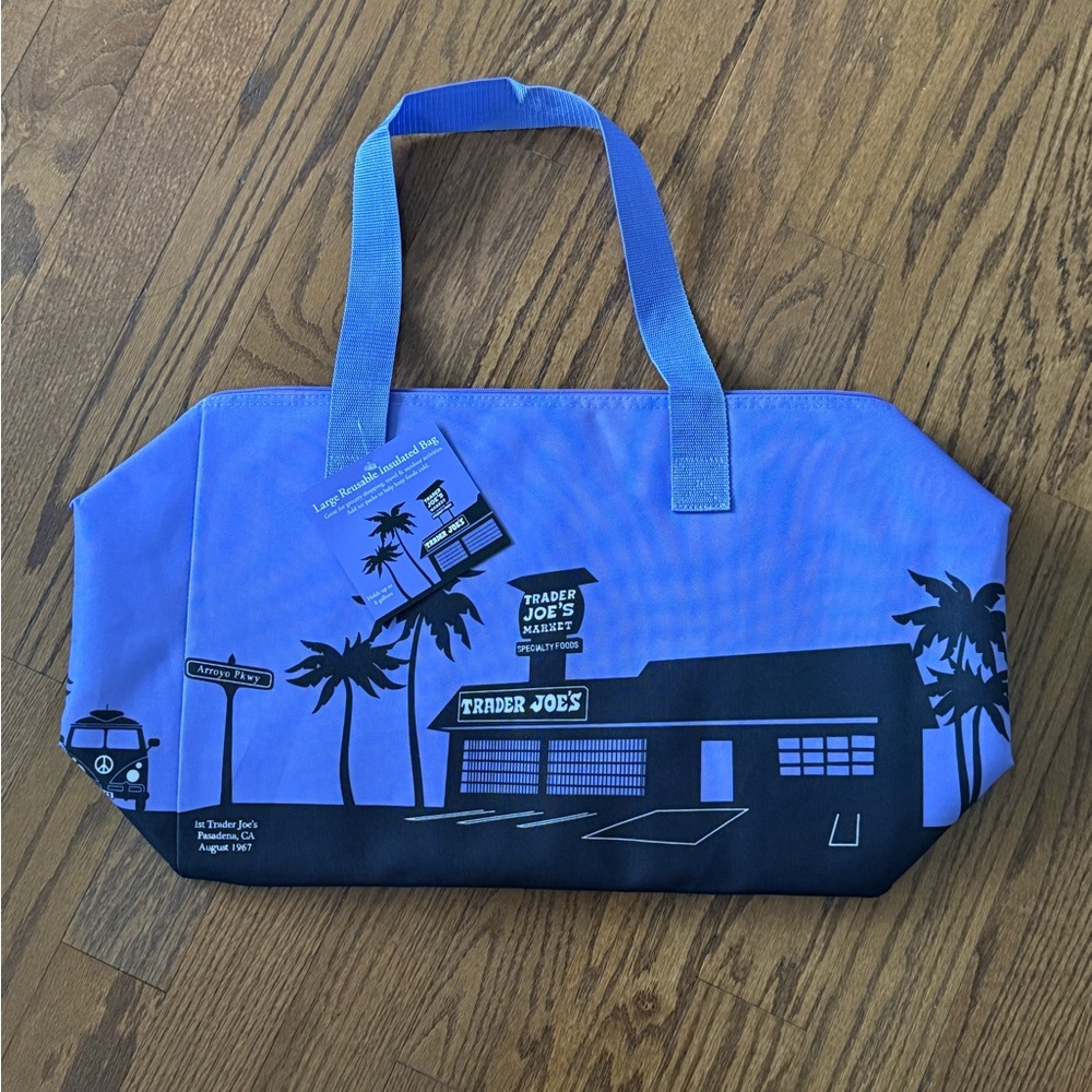 Trader Joe’s Large Insulated Tote Bag - Lavender Purple